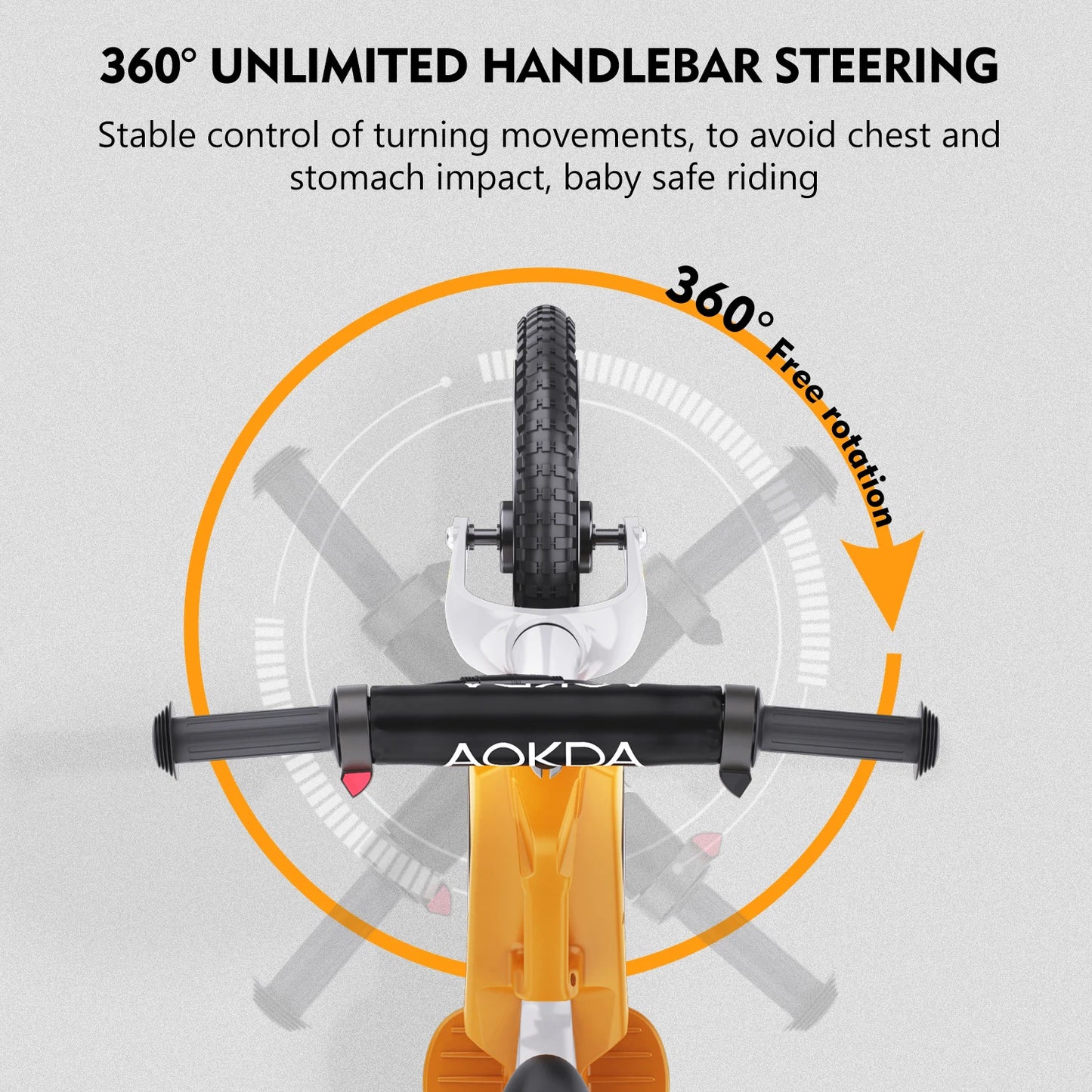 AOKDA™ Kid's Electric Balance Bike