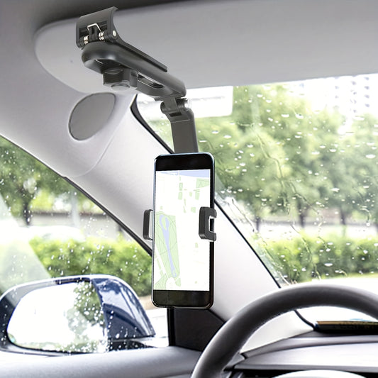 1080 ° Clip-On Rotatable Car Smartphone Holder