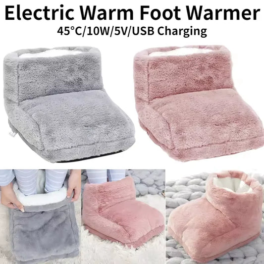 Electric USB Powered Heated Slippers