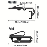 1080 ° Clip-On Rotatable Car Smartphone Mount